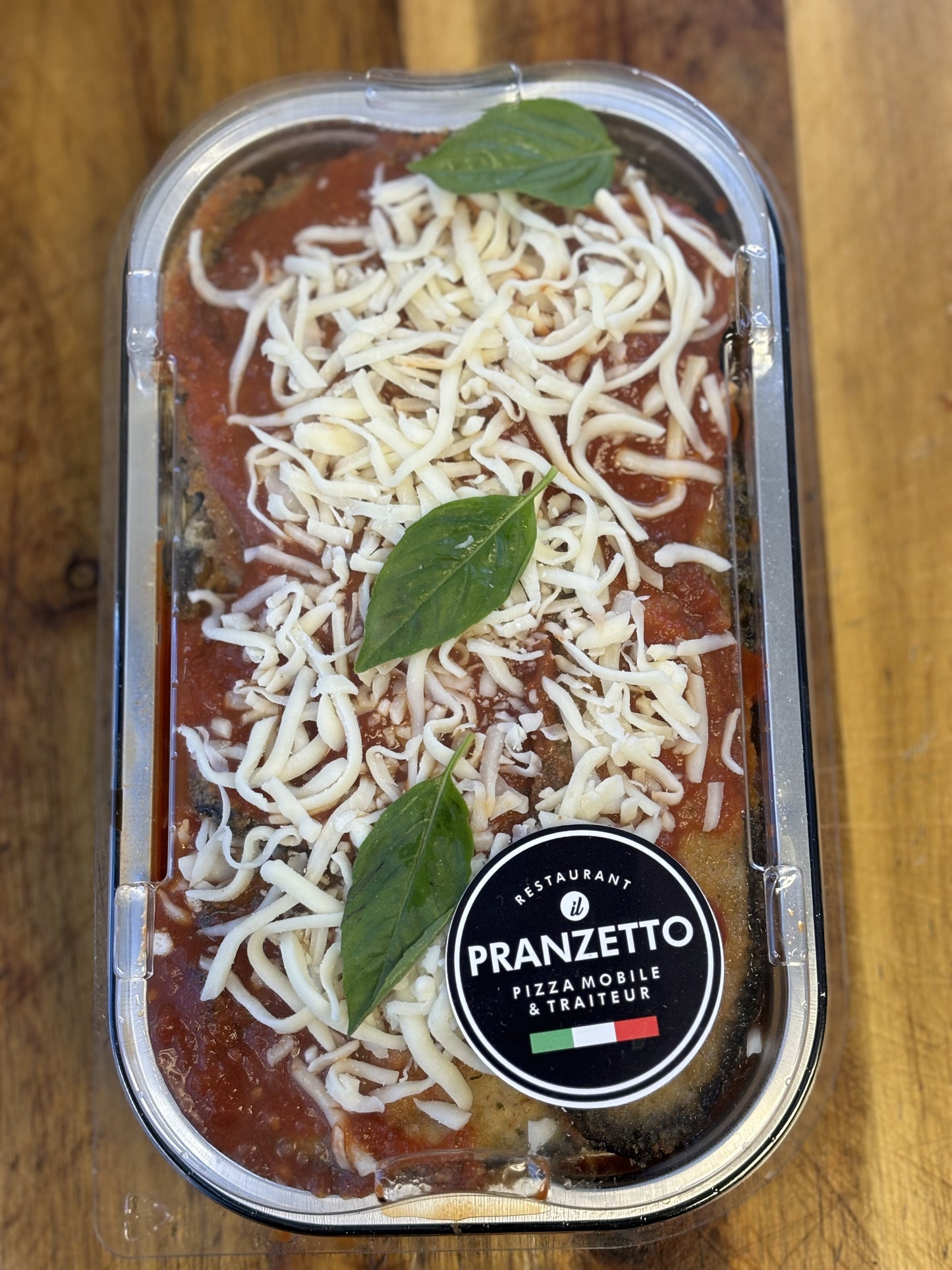 Parmigiana Melanzane (2-3 portions)